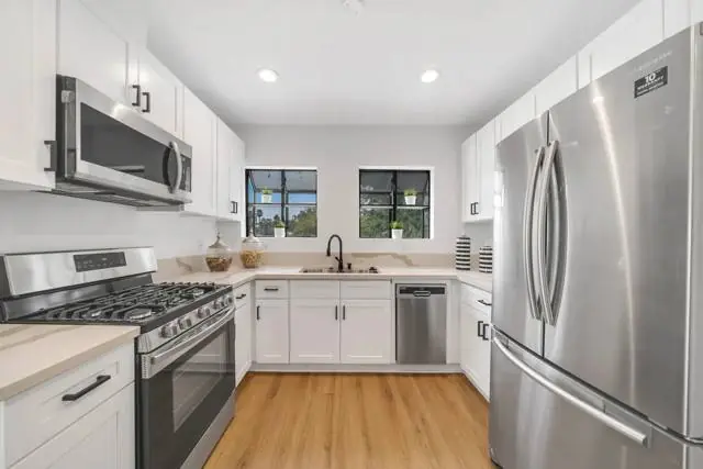 Rental kitchen after a replacement package